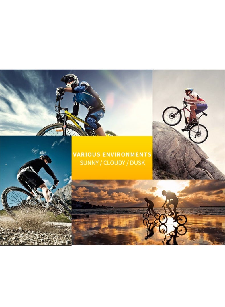 EFUMKE sports sunglasses anti-ultraviolet cycling sunglasses polarized UV400 sun visor outdoor windproof glasses suitable for sports running golf baseball fishing free glasses case - Image 5